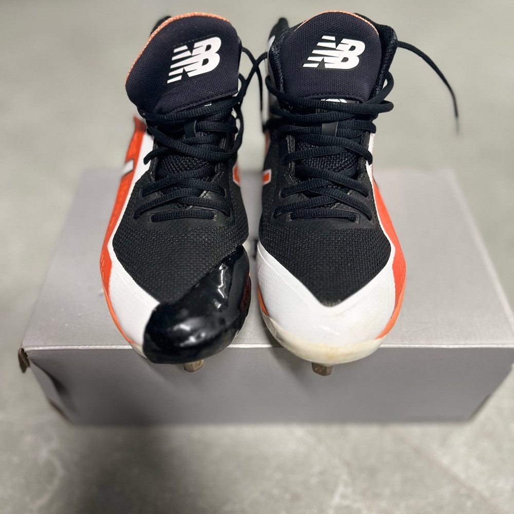 New Balance Black and Orange Athletic Shoes